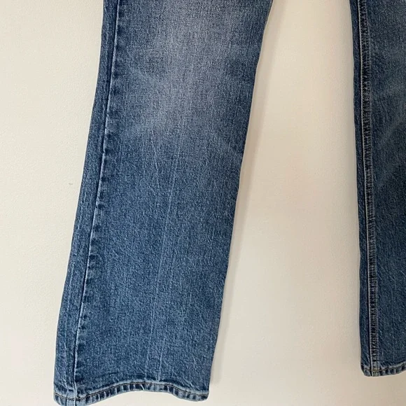 Free people French Girl Flare Jean in Aura Blue - Picture 5 of 11